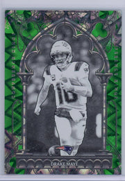 Drake Maye 2026 Topps Conference Kings Green #'d 79/99