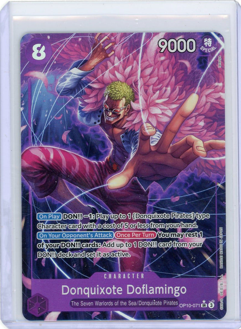 Donquixote Doflamingo One Piece OP10-071 Special Rare holo
