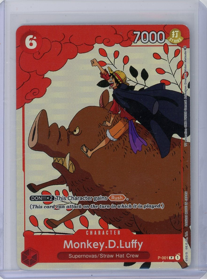 Monkey D Luffy Gift Box Set Promo P-001