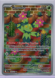 Maractus 2025 Pokémon Journey Together Illustration Rare #160/159