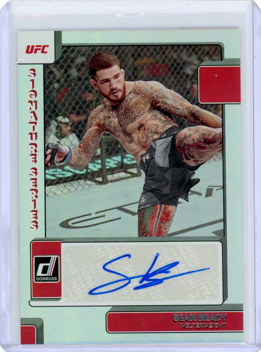 Sean Brady 2023 Panini Donruss Signature Series autograph