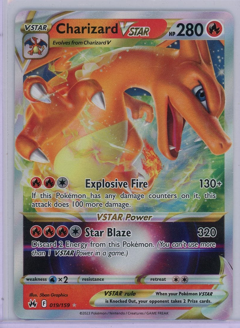 Charizard VSTAR 2023 Pokemon rare holo 019/159