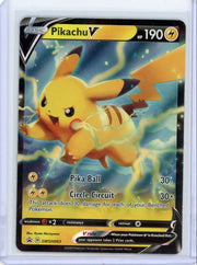 Pikachu V 2020 Pokemon Black Star Promo #SWSH063