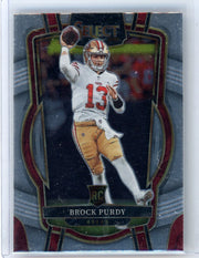 Brock Purdy 2022 Panini Select club level rookie card