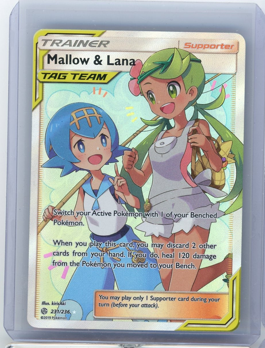 Mallow & Lana Pokémon Cosmic Eclipse Full-Art #231/236