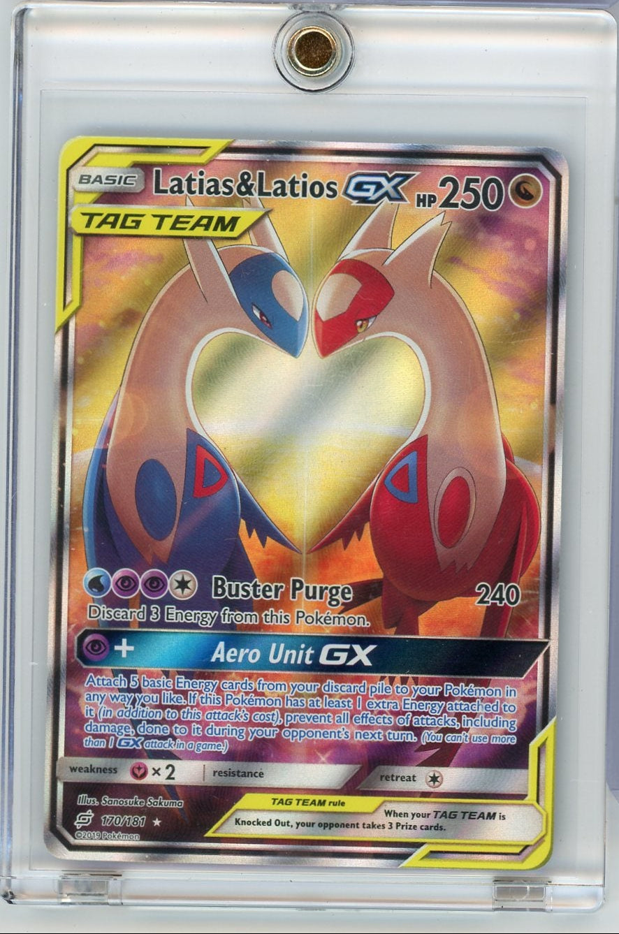 Latias & Latios GX Pokémon Team Up Alternate Full-Art #170/181