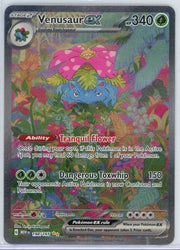Venusaur ex Pokémon Scarlet & Violet: 151 #198/165