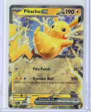 Pikachu EX 2023 Pokemon Paldea  Evolved #063/193