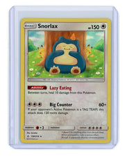Snorlax 2019 Pokemon rare holo 158/214