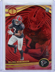 Bijan Robinson 2023 Panini Illusions RC Red #'d 158/175