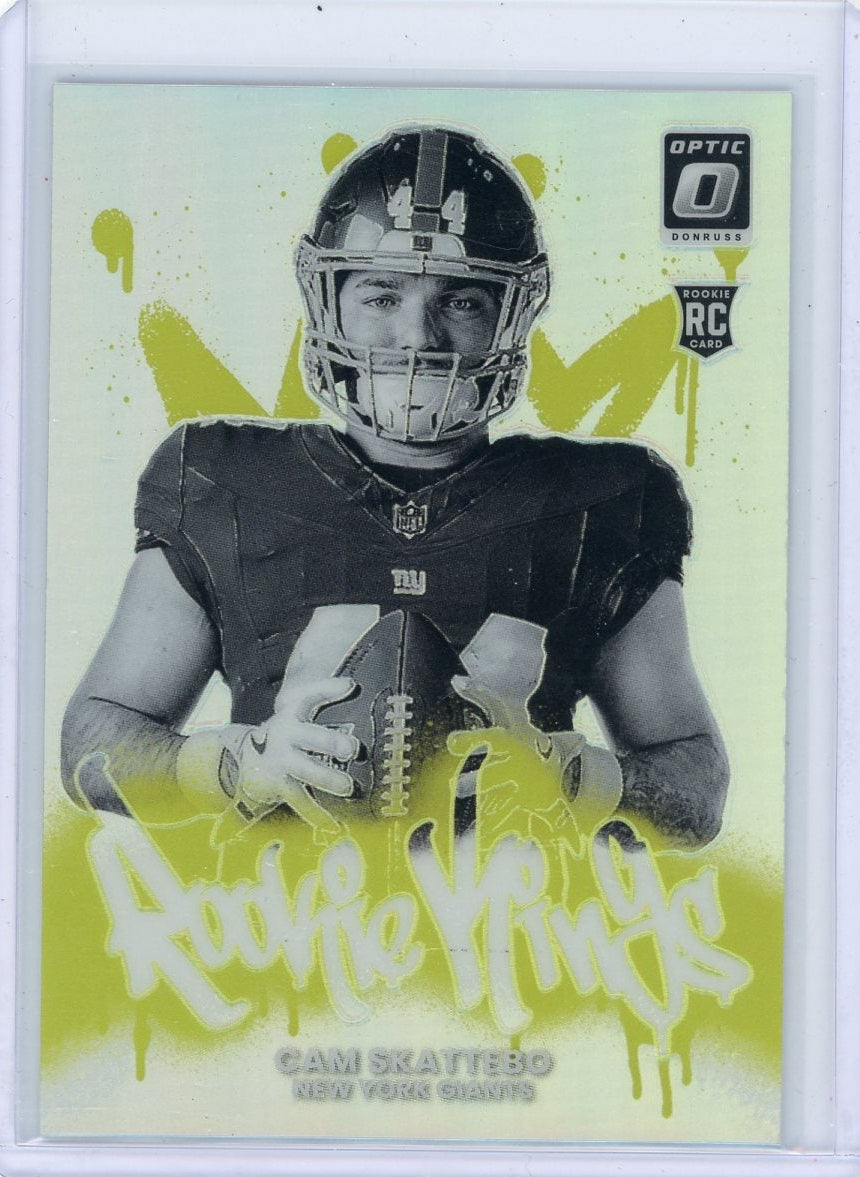 Cam Skattebo 2025 Panini Donruss Optic Rookie Kings SSP