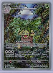 Exeggutor Pokémon Mega Evolution Illustration Rare #135/132