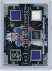 Dalton Kincaid 2023 Panini Spectra Building Blocks Triple Relic RC #'d 53/75