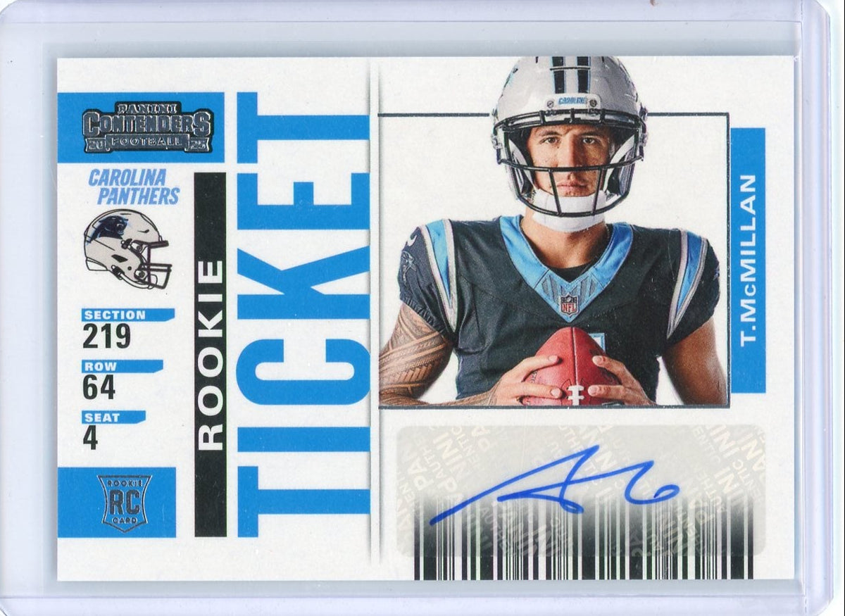 Tetairoa McMillan 2025 Panini Contenders Rookie Ticket Autograph
