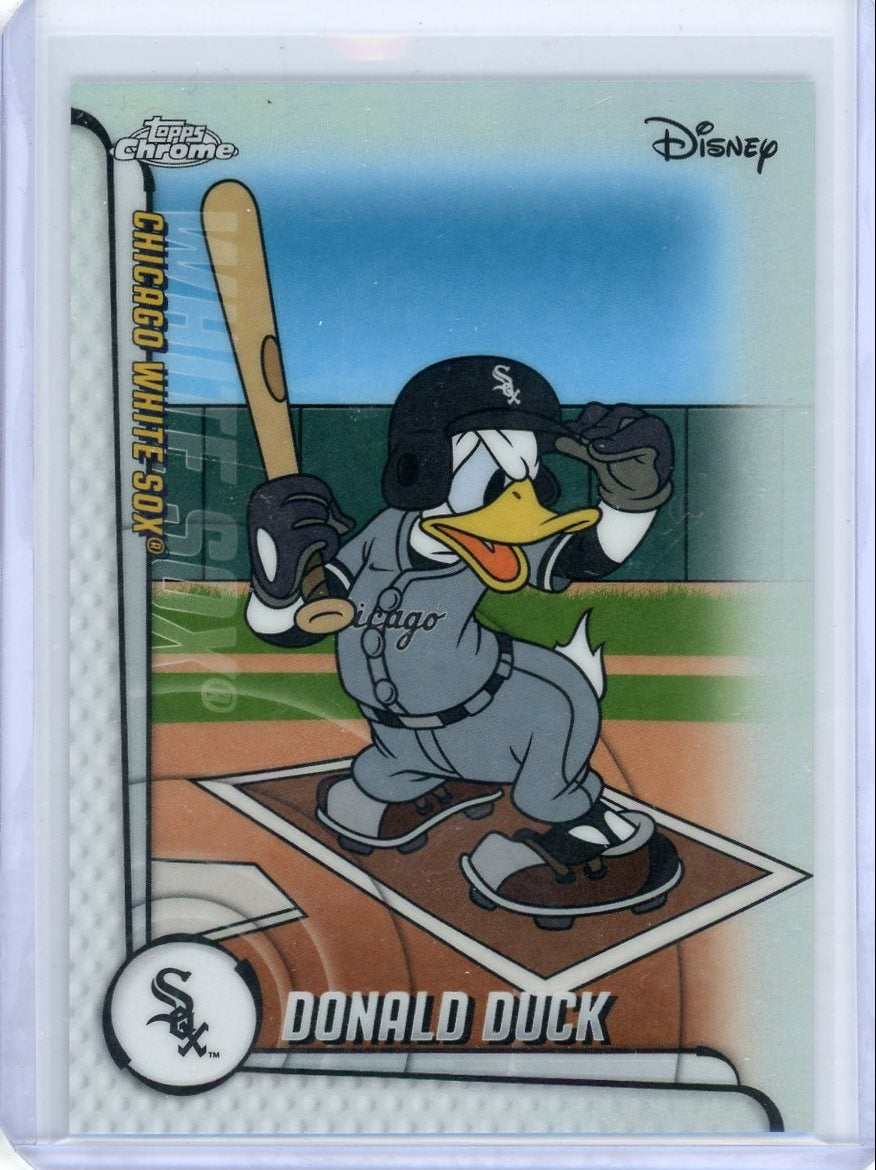Donald Duck 2025 Topps Chrome Update Mickey & Friends SSP