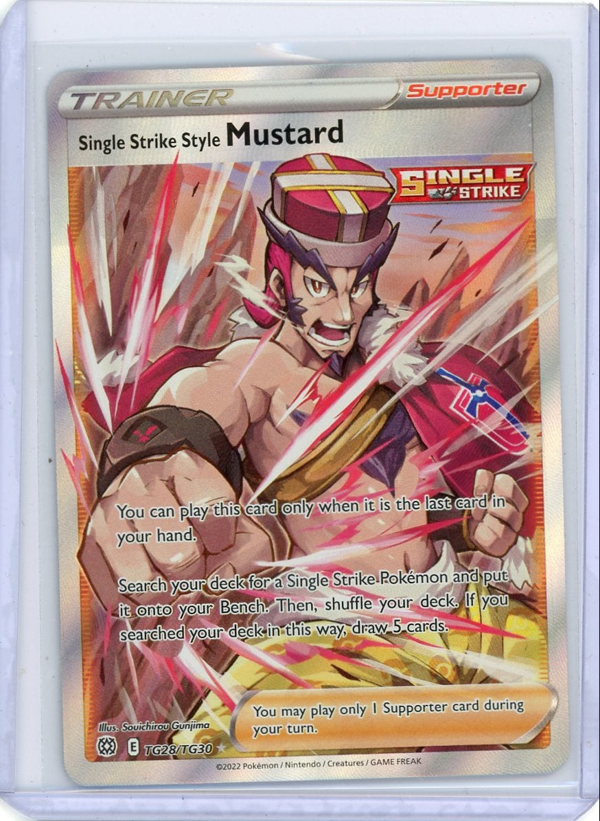Single Strike Mustard 2022 Pokemon Brilliant Stars #TG28/TG30