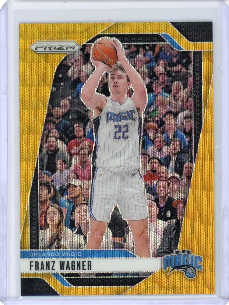 Franz Wagner 2024-25 Panini Prizm Gold Wave prizm 