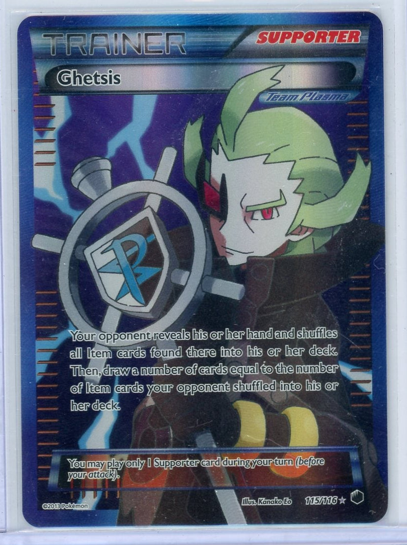 Ghetsis Pokémon Plasma Freeze Full Art #115/116