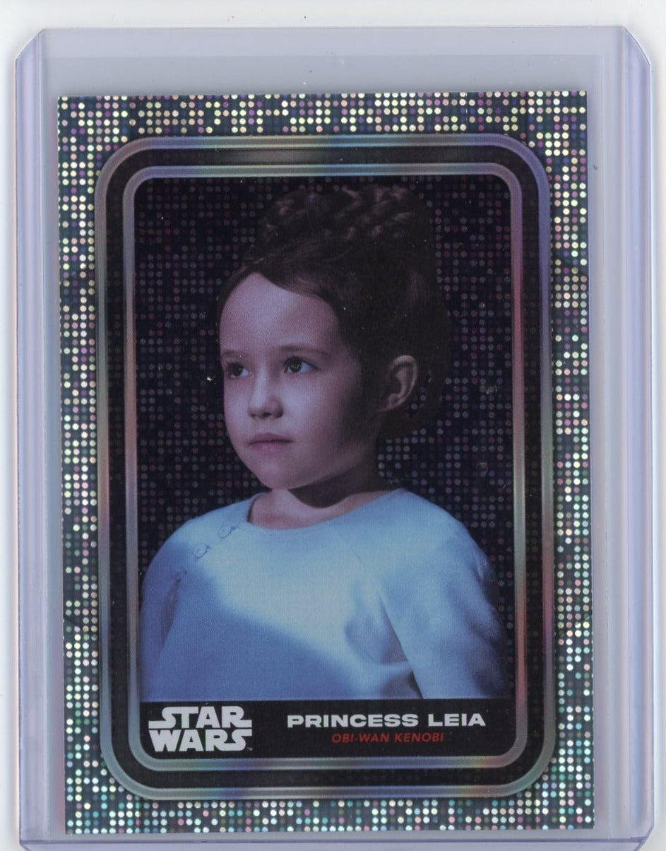 Princess Leia 2023 Topps NYCC Star Wars speckled