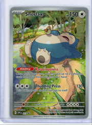 Snorlax Pokémon 151 Black Star Promo #051