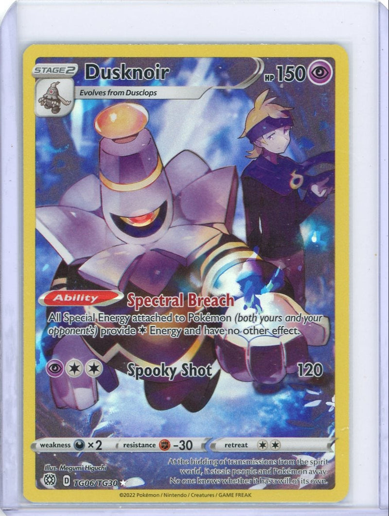 Dusknoir 2022 Pokemon Trainer Gallery TG06/TG30