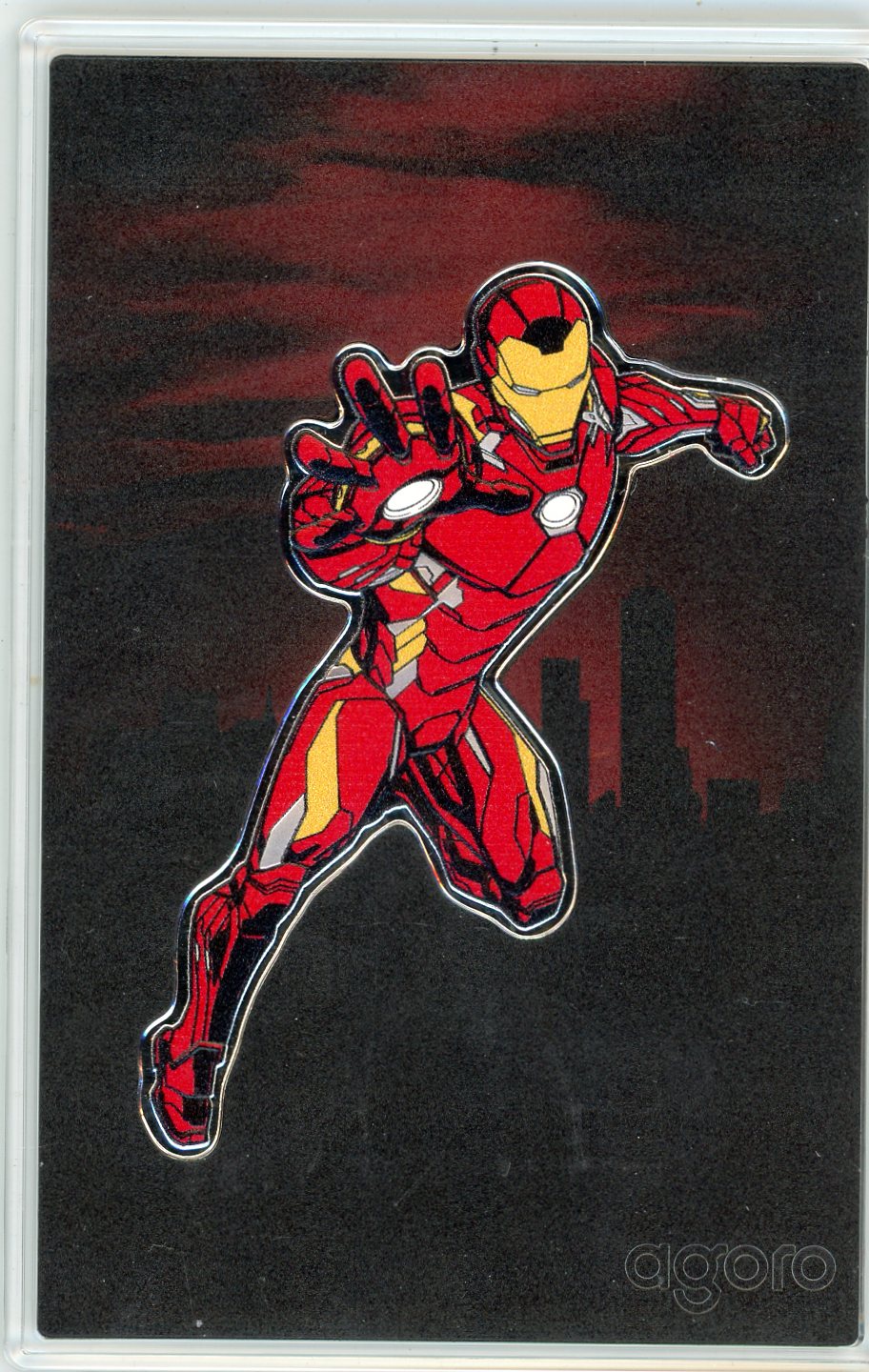 Agoro Marvel Iron Man 1/2oz. Precious Metal Collectible Tier 1 Full Color /3458