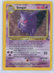 Gengar Pokémon Fossil Holo #5/62 (HP)