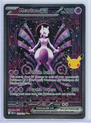 Mewtwo ex Pokémon 30th Anniversary Special Illustration Rare #151/128