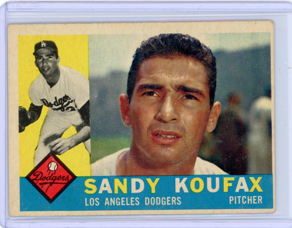Sandy Koufax 1960 Topps #343