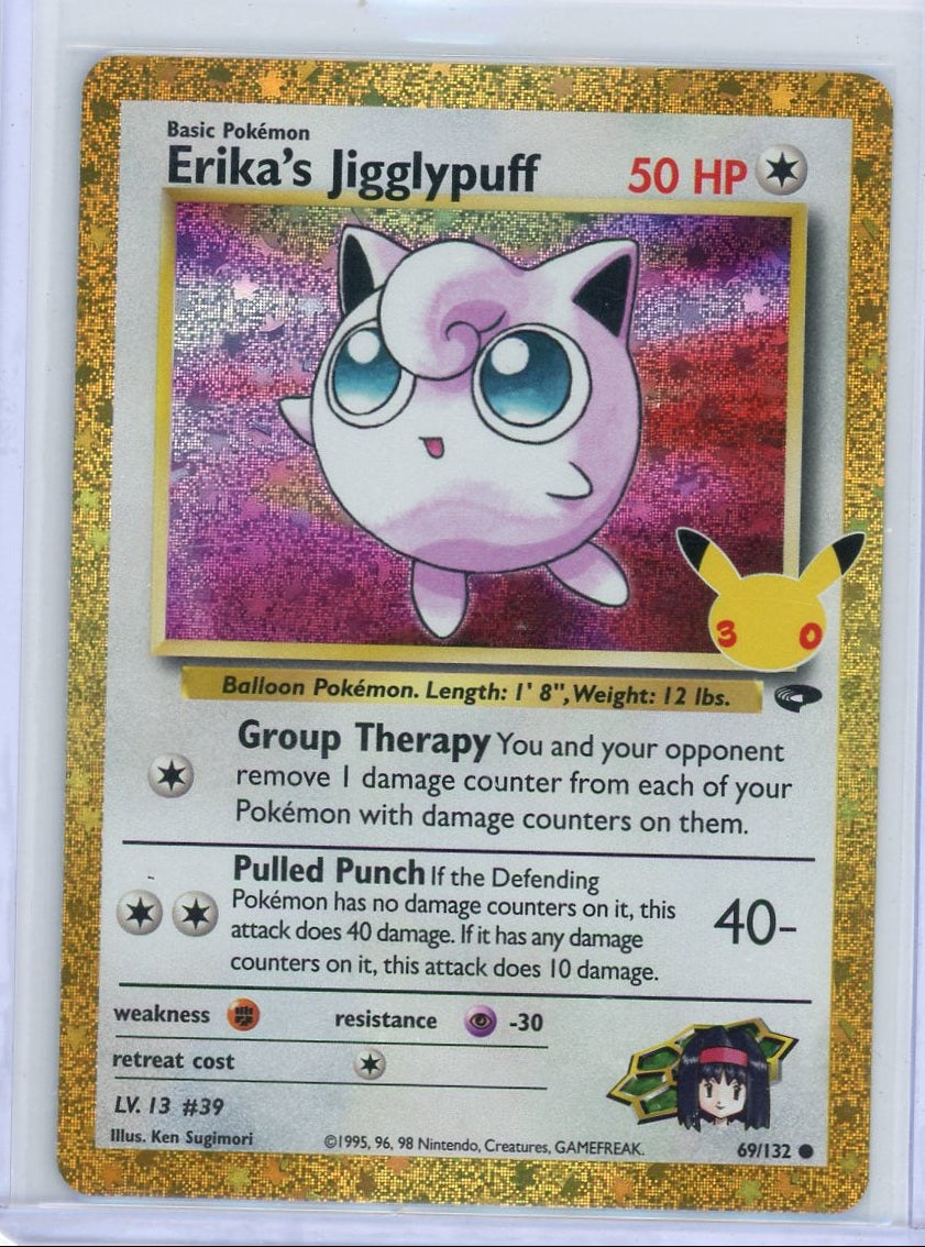 Erika's Jigglypuff Pokémon 30th Anniversary Classic Collection #69/132