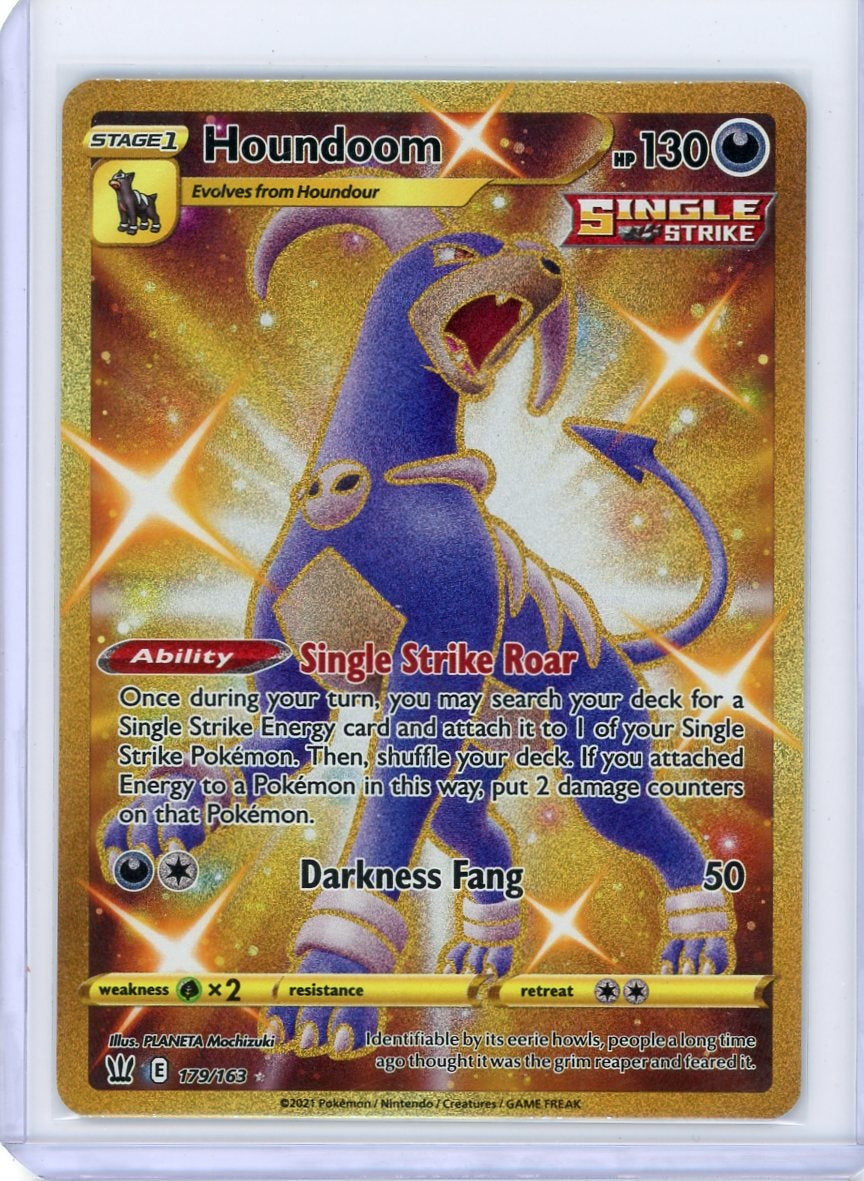 Houndoom 2021 Pokemon Battle Styles Ultra Rare #179/163