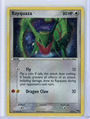 Rayquaza Pokémon Pop Series 1 Holo #3/17 (Small crease)