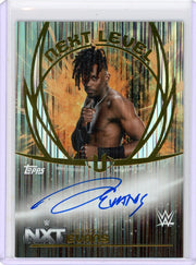 Je'Von Evans 2025 Topps Universe Next Level Auto