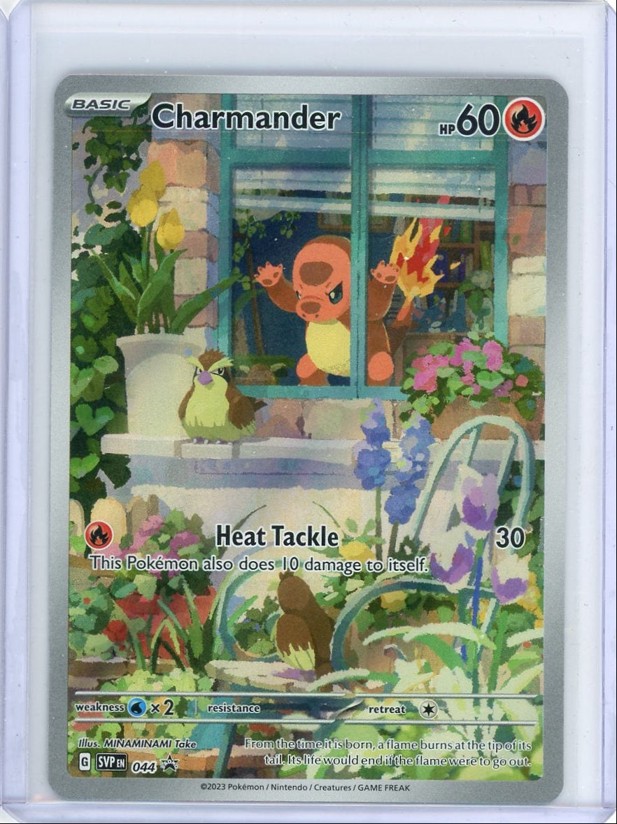 Charmander Pokémon Scarlet & Violet Black Star Promo #044