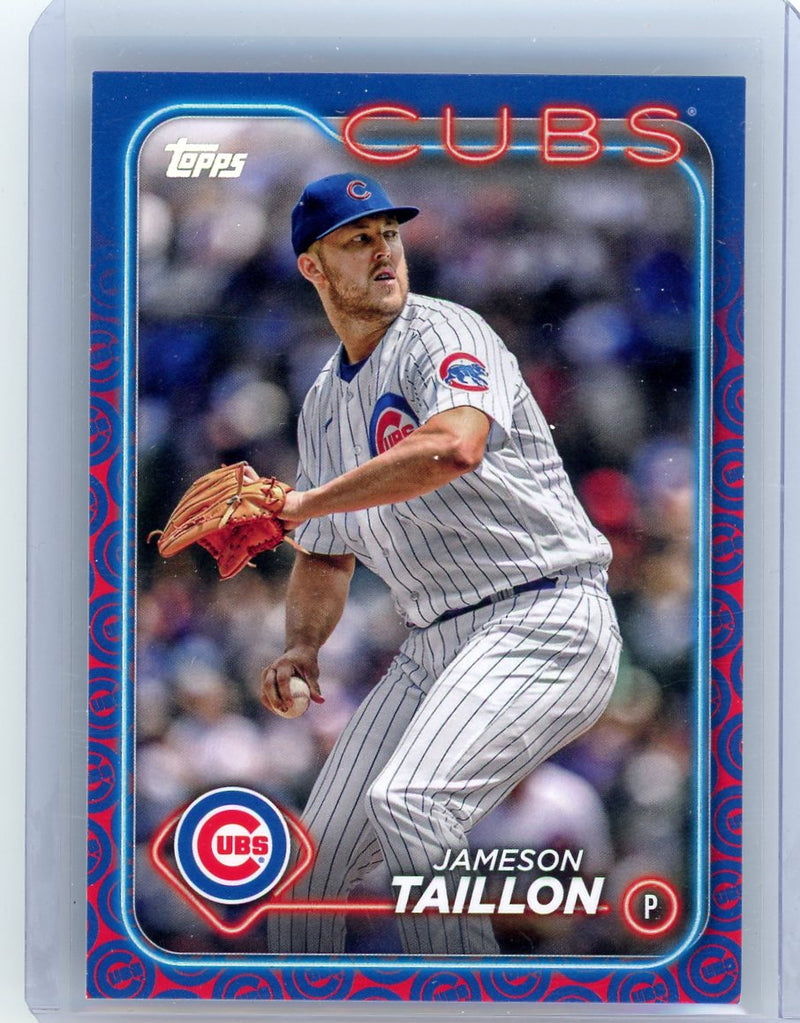 Jameson Taillon 2024 Topps Series 1 Team Logo SSP