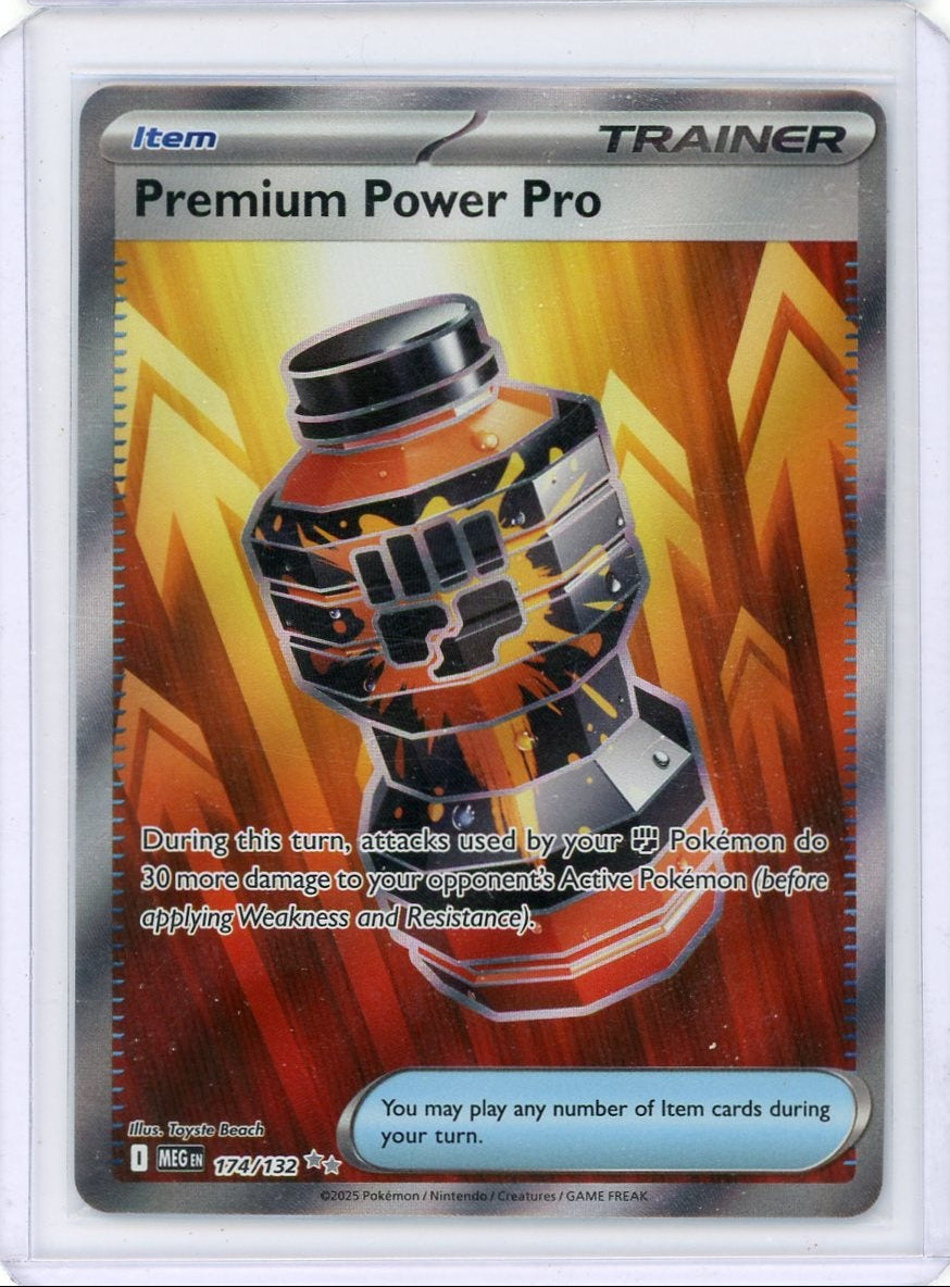 Premium Power Pro 2025 Pokemon Mega Evolutions #174/132