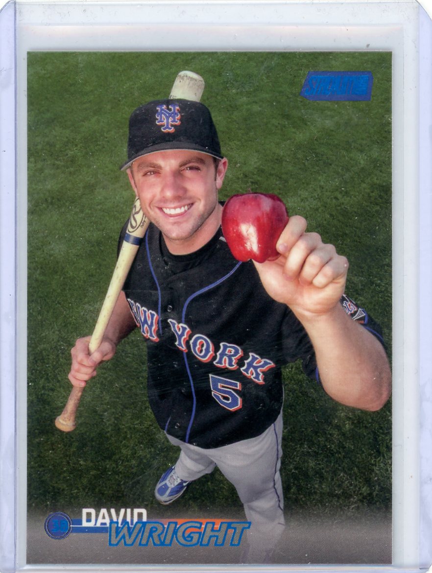 David Wright 2023 Stadium Club Blue Foil #'d 24/50