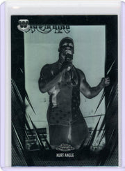 Kurt Angle 2026 Topps Chrome WWE Negative Refractor