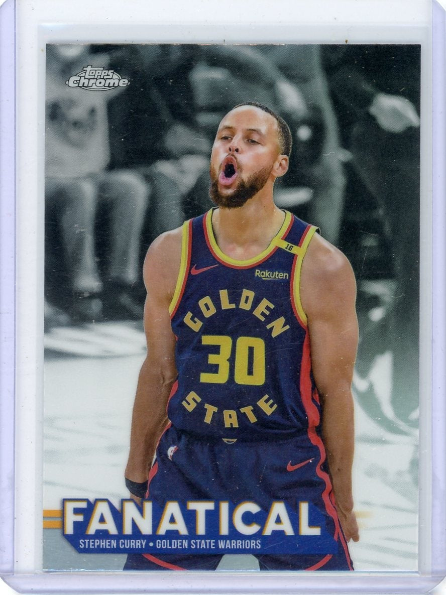 Stephen Curry 2025-26 Topps Chrome Fanatical SP