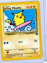 Surfing Pikachu 2001 Black Star Promo #28