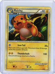 Raichu 2010 Pokemon HGSS Trainer Kit holo #30/30