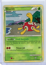 Shuckle 2010 Pokemon HeartGold SoulSilver holo #11/123