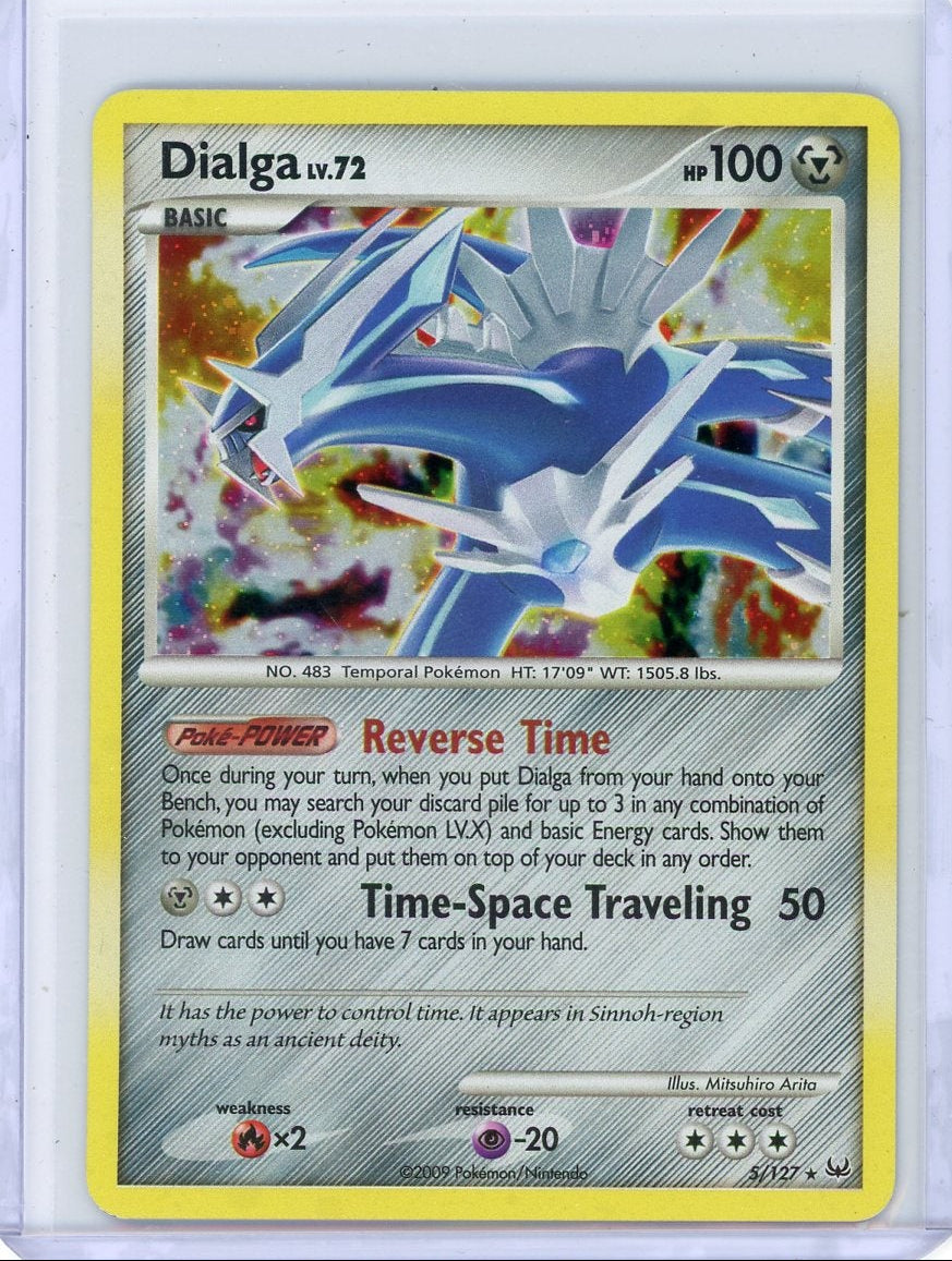 Dialga 2009 Pokemon Platinum holo #5/127
