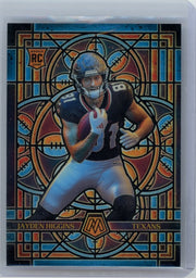 Jayden Higgins 2025 Panini Mosaic Stained Glass RC