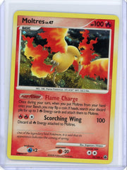 Moltres 2008 Pokemon Majestic Dawn holo #10/100