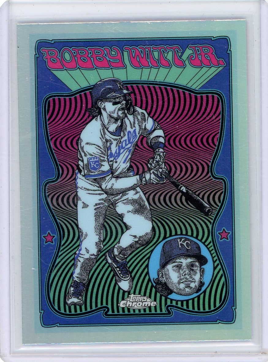 Bobby Witt Jr. 2025 Topps Chrome Ultra Violet SSP