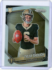 Tyler Shough 2025 Panini Prizm Silver Prizm Image Variation RC