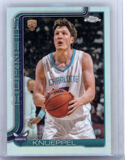 Kon Knueppel 2025 Topps Chrome refractor rookie card