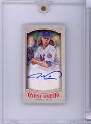 Jacob DeGrom 2016 Topps Gypsy Queen Mini Autograph #'d 16/25