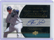 Felix Hernandez 2008 Upper Deck Premier Penmanship Autograph #'d 42/50
